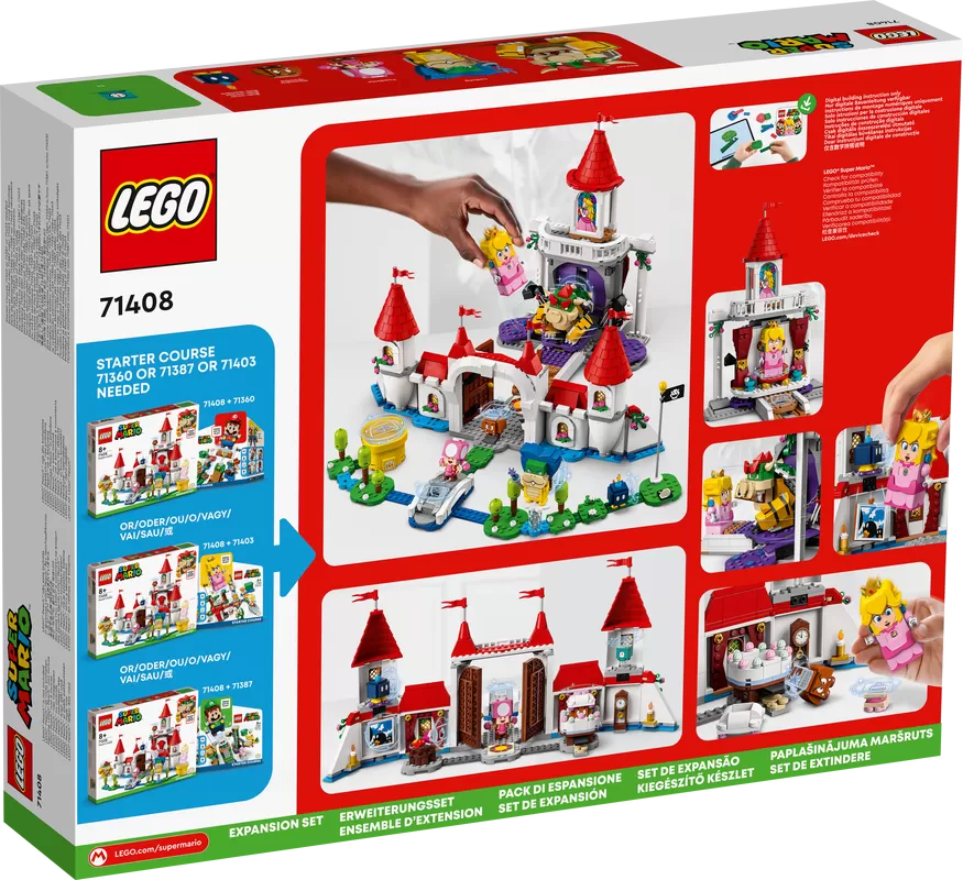 - 71408 SUPER MARIO PEACH'S CASTLE EXPANSION SET