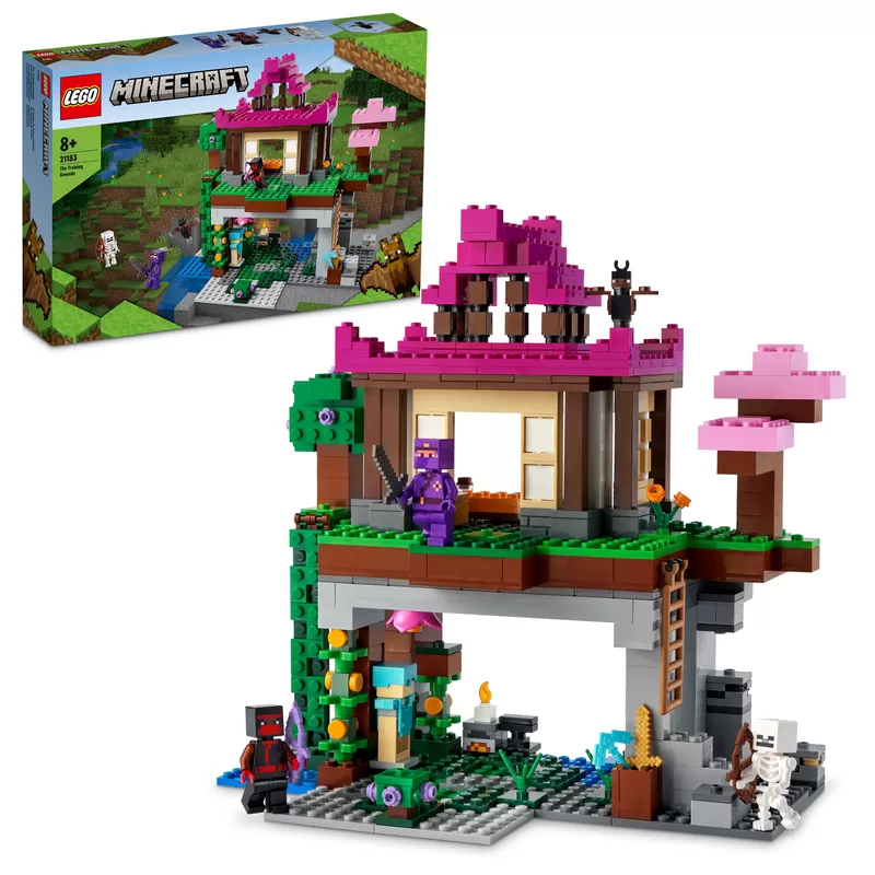 - MINECRAFT THE TRAINING GROUNDS 21183 BUILDING KIT