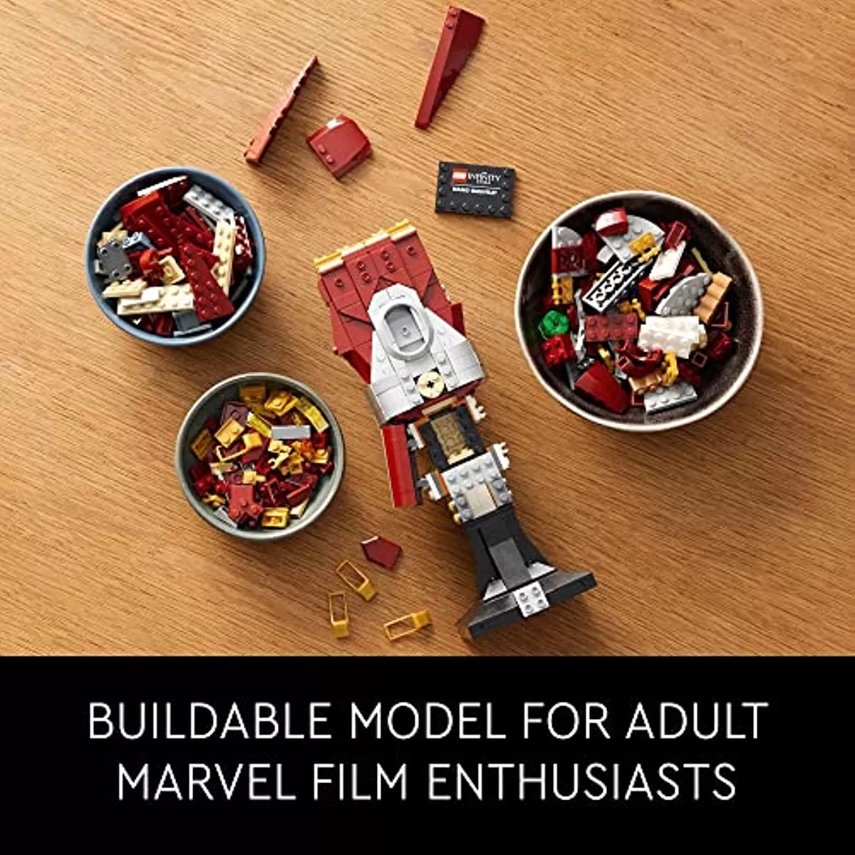 - Marvel Nano Gauntlet 76223 Iron Man Building Set for Adults (680 Pieces)