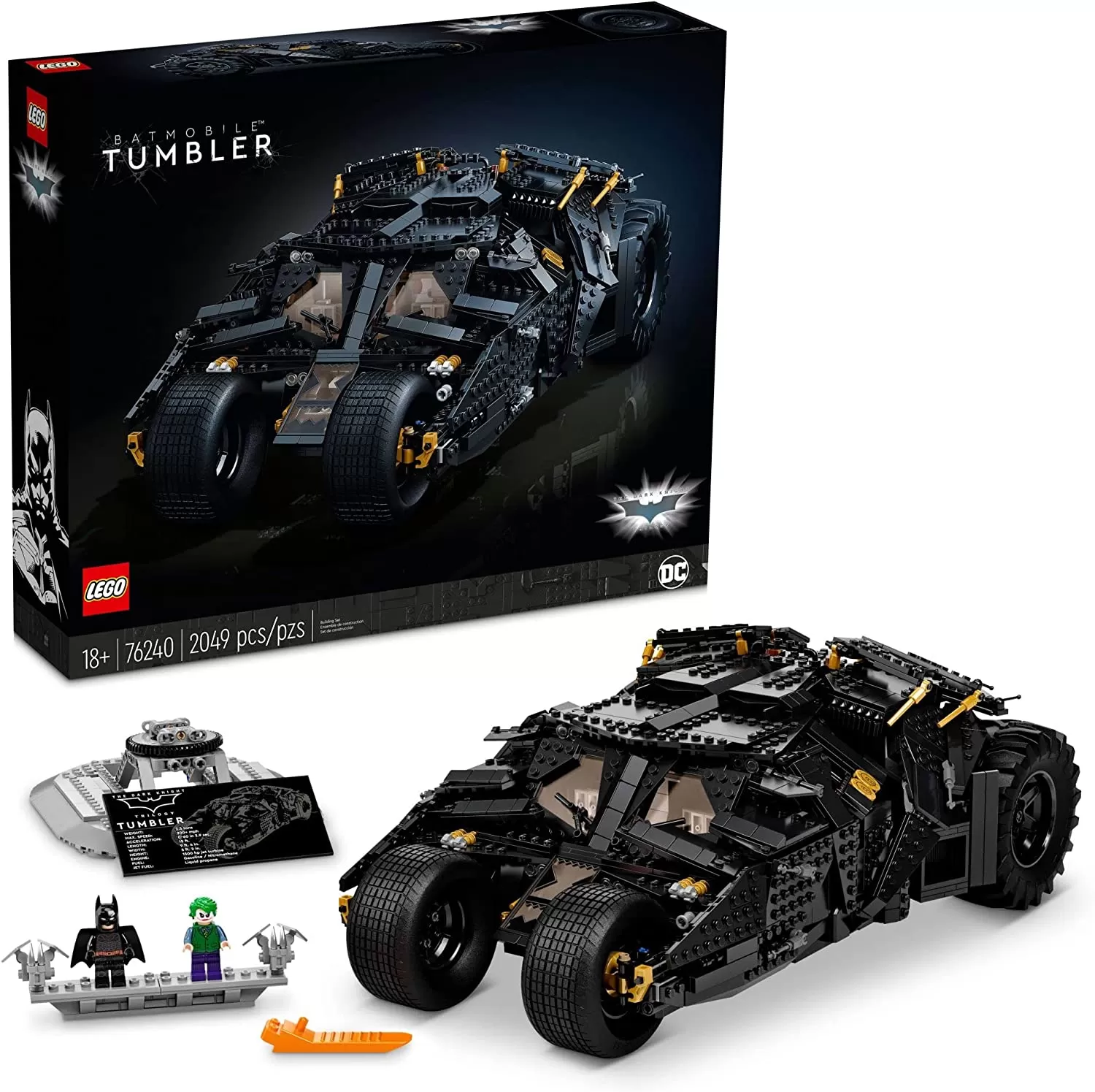 - 76240 SUPER HEROES BATMOBILE TUMBLER