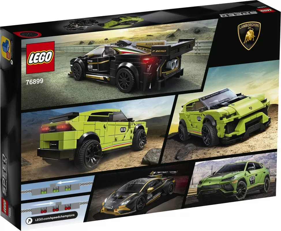 - 76899 SPEED CHAMPIONS LAMBORGHINI URUS ST-X AND LAMBORGHINI HURACAN SUPER TROFEO EVO