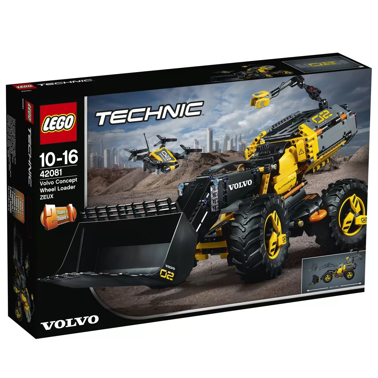 - TECHNIC VOLVO CONCEPT WHEEL LOADER ZEUX 42081