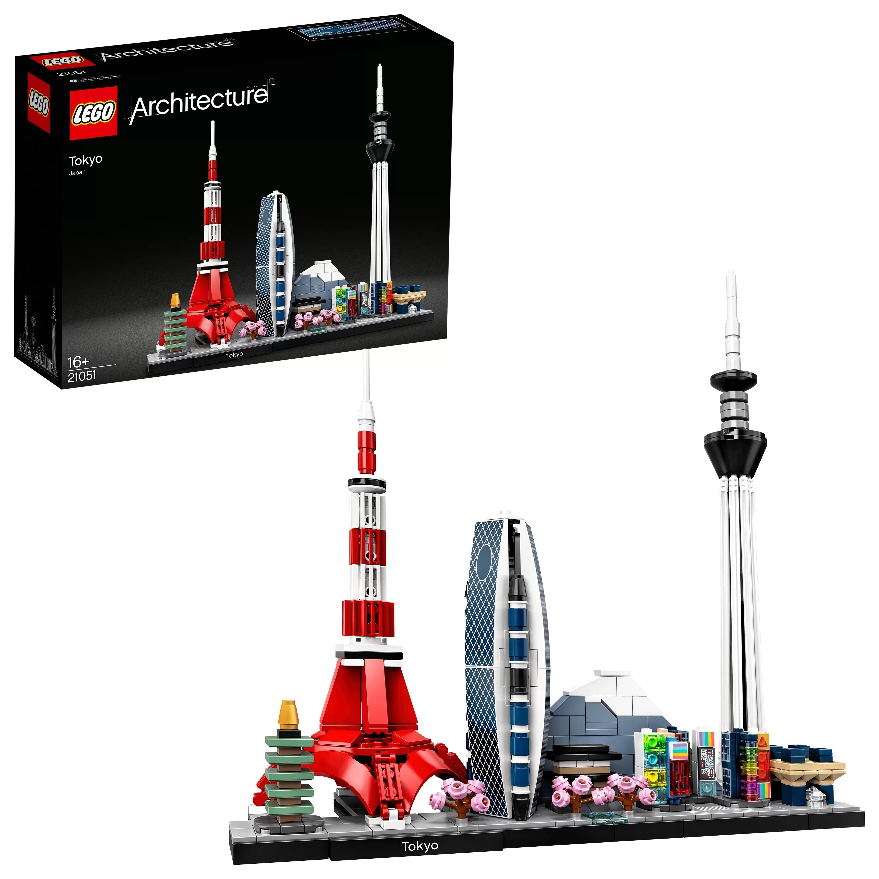 - ARCHITECTURE SKYLINES: TOKYO 21051 BUILDING KIT