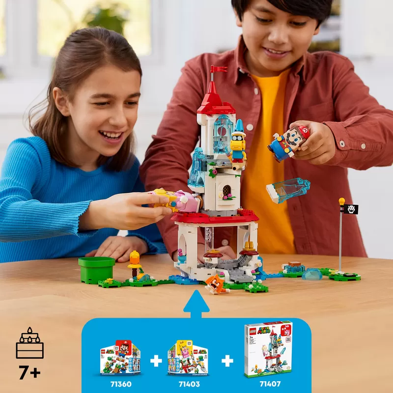 - 71407 SUPER MARIO CAT PEACH SUIT AND FROZEN TOWER EXPANSION SET
