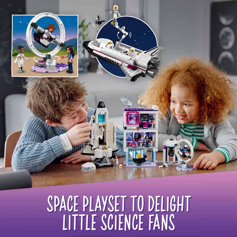 -® FRIENDS OLIVIA’S SPACE ACADEMY 41713 BUILDING KIT