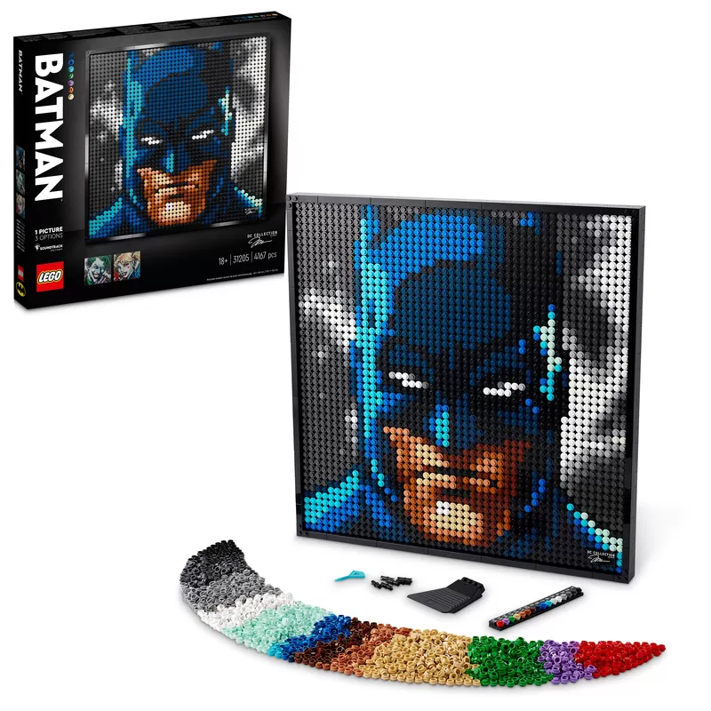 - ART JIM LEE BATMAN COLLECTION 31205 BUILDING KIT