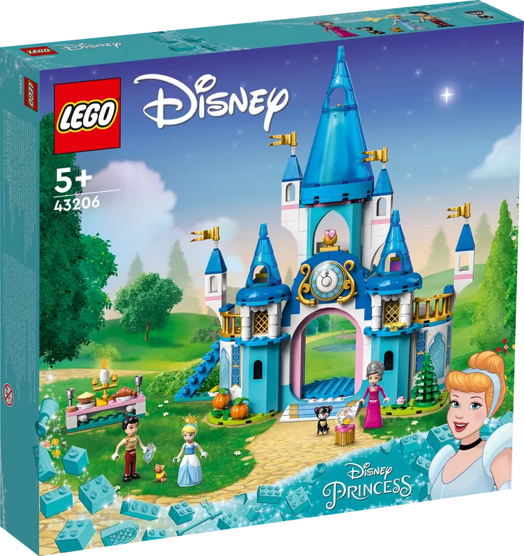 43206 - CINDERELLA AND PRINCE CHARMING’S CASTLE BUILDING KIT