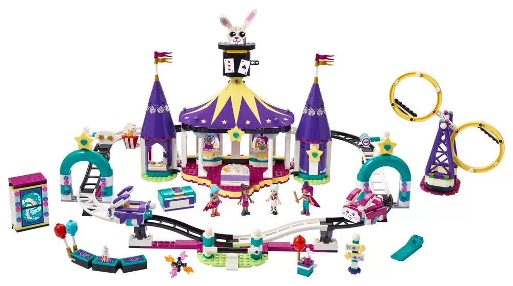 - 41685 FRIENDS MAGICAL FUNFAIR ROLLER COASTER