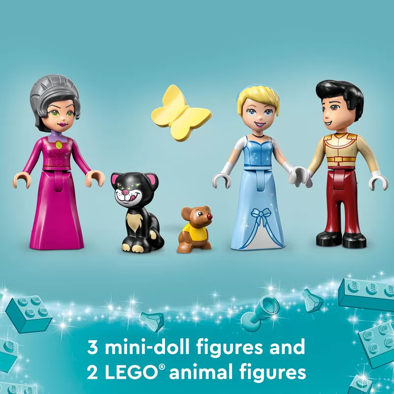 43206 - CINDERELLA AND PRINCE CHARMING’S CASTLE BUILDING KIT