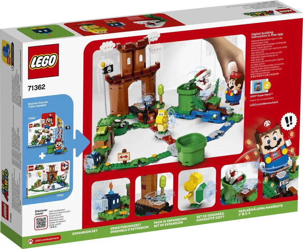 - 71362 SUPER MARIO GUARDED FORTRESS EXPANSION SET