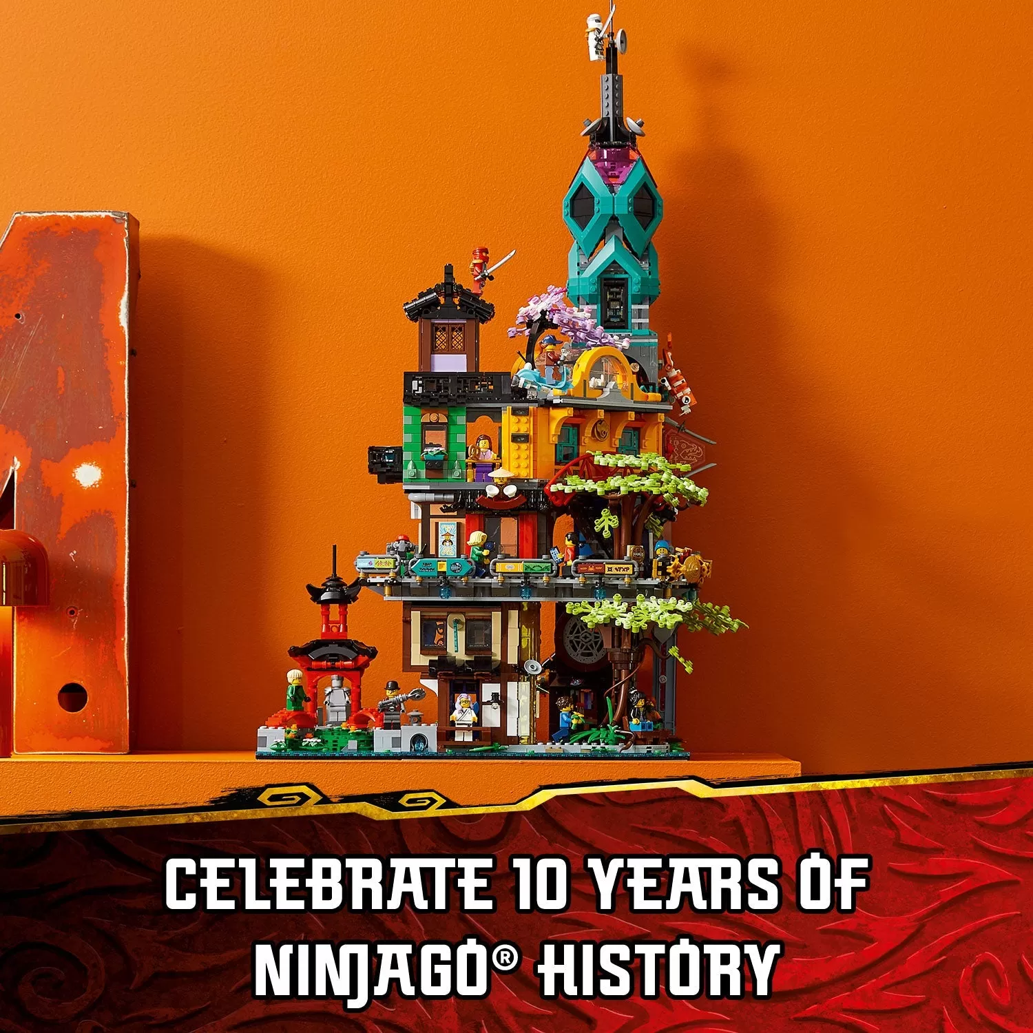 - 71741 NINJAGO CITY GARDENS