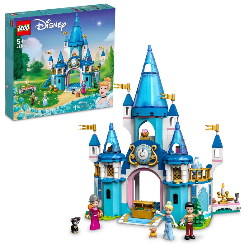43206 - CINDERELLA AND PRINCE CHARMING’S CASTLE BUILDING KIT