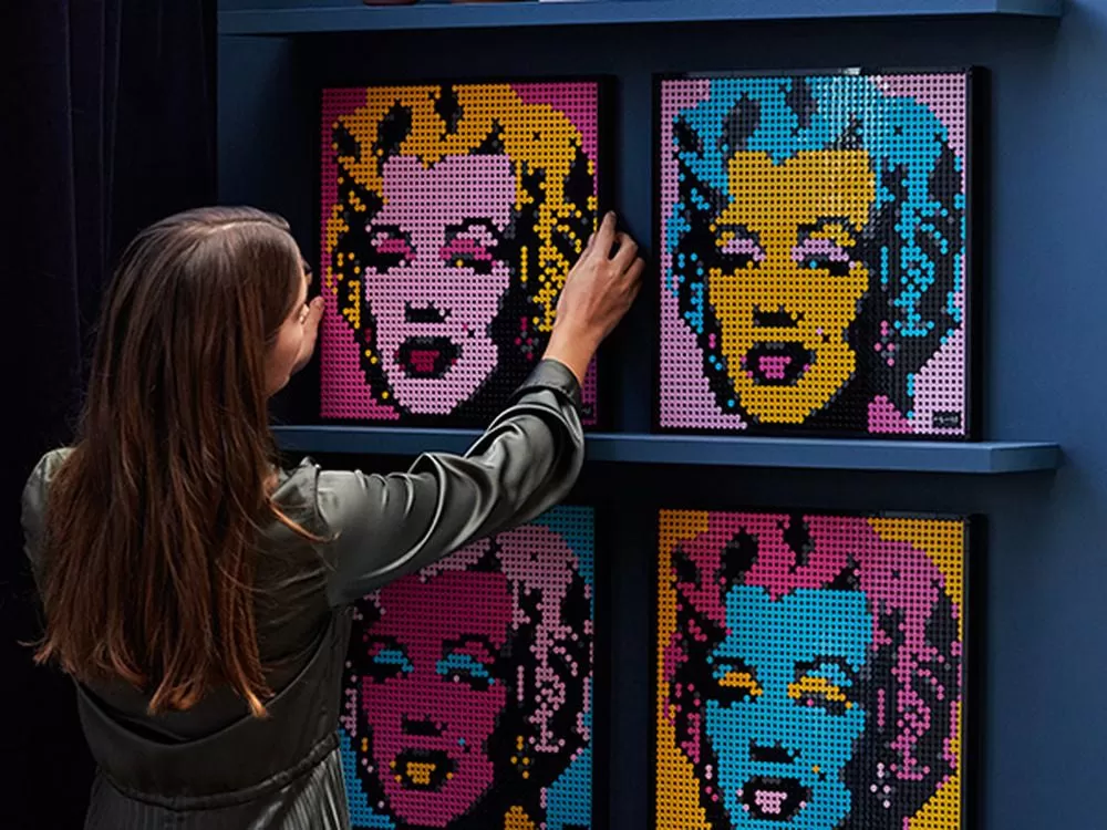 - 31197 ART ANDY WARHOLS MARILYN MONROE