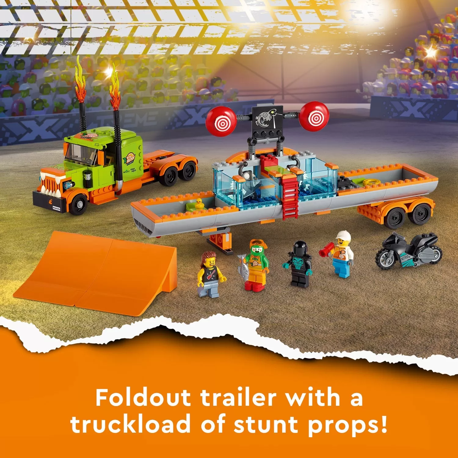 60294 CITY STUNT SHOW TRUCK
