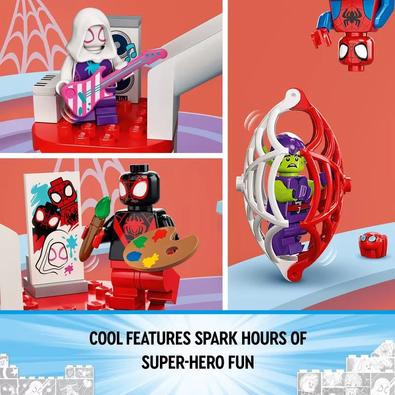 - 10784 MARVEL SPIDEY SPIDER-MAN WEBQUARTERS HANGOUT