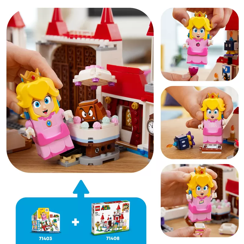 - 71408 SUPER MARIO PEACH'S CASTLE EXPANSION SET