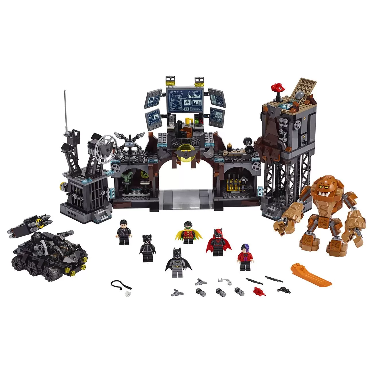 - 76122 DC SUPER HEROES BATCAVE CLAYFACE INVASION