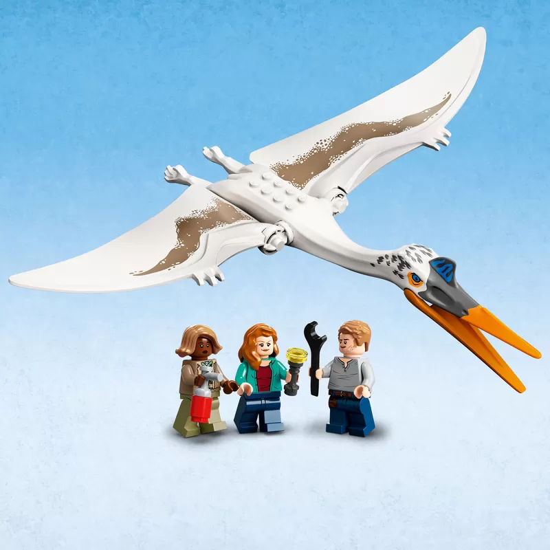 - JURASSIC WORLD QUETZALCOATLUS PLANE AMBUSH 76947 BUILDING KIT