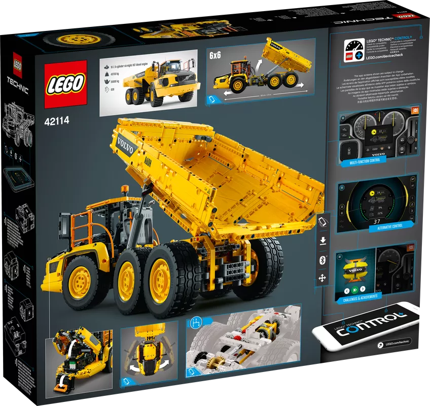 - 42114 TECHNIC 6X6 VOLVO ARTICULATED HAULER