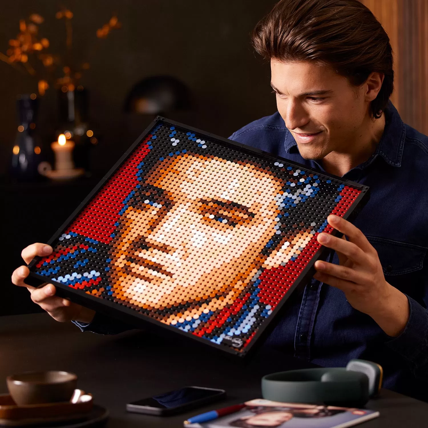 - ART ELVIS PRESLEY THE KING 31204 BUILDING KIT