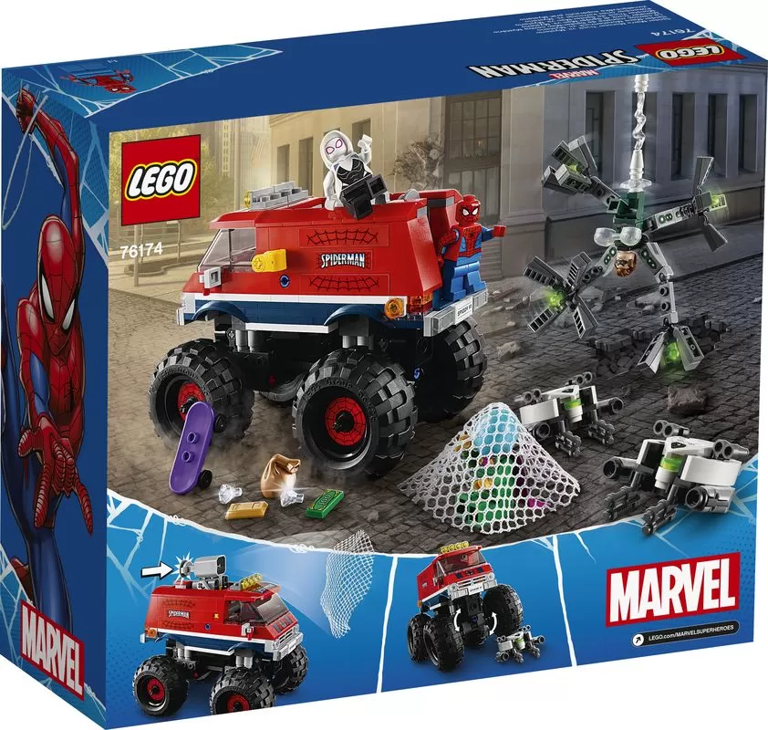 - 76174 MARVEL SPIDER MAN'S MONSTER TRUCK VS MYSTERIO