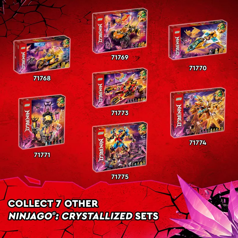 - 71772 NINJAGO THE CRYSTAL KING