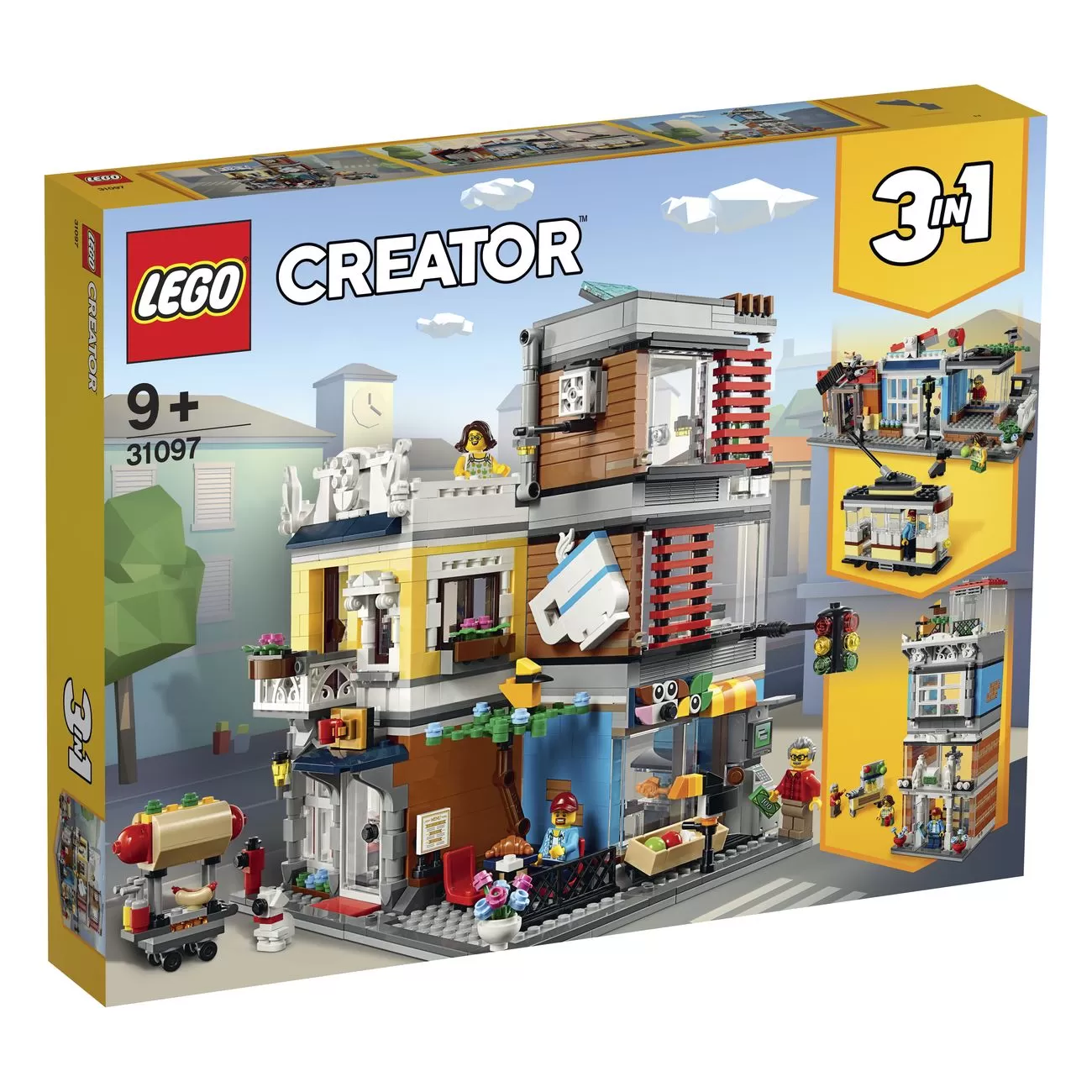 - 31097 CREATOR TOWNHOUSE PET SHOP AND CAFE