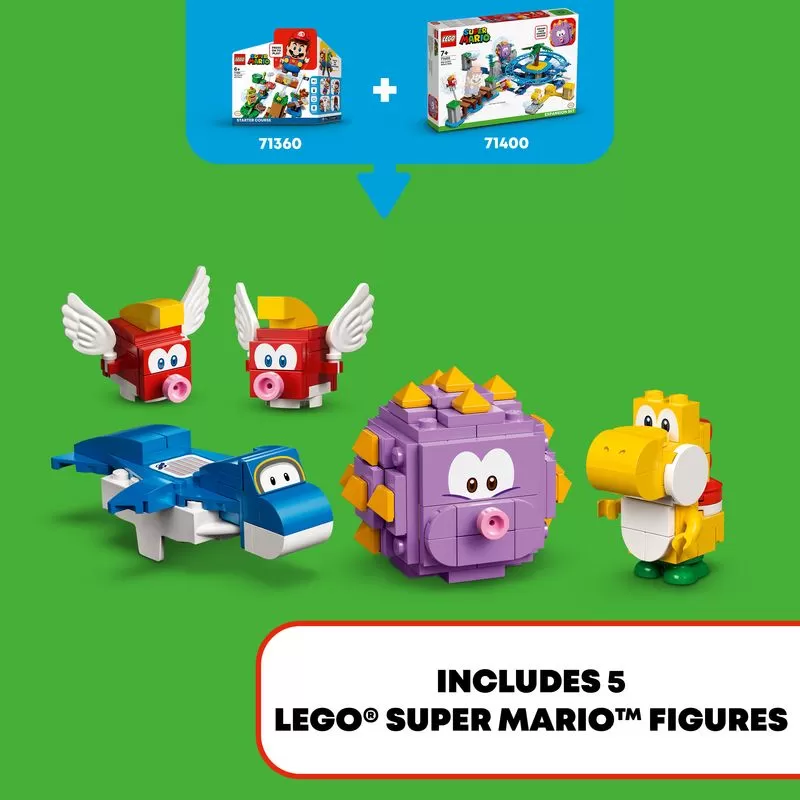 - 71400 SUPER MARIO BIG URCHIN BEACH RIDE EXPANSION SET