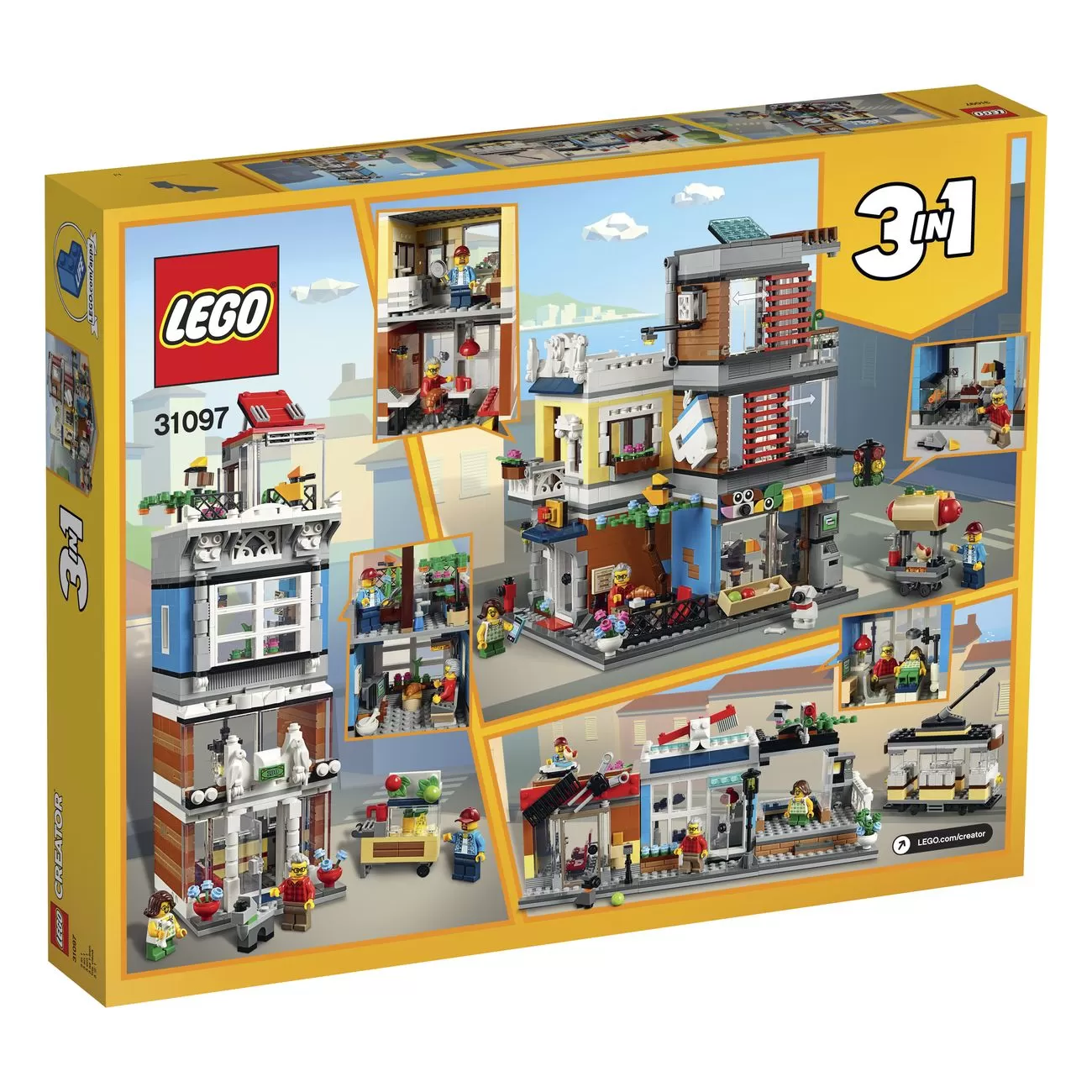 - 31097 CREATOR TOWNHOUSE PET SHOP AND CAFE