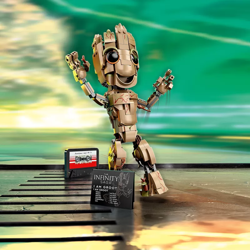 - 76217 SUPER HEROES MARVEL I AM GROOT