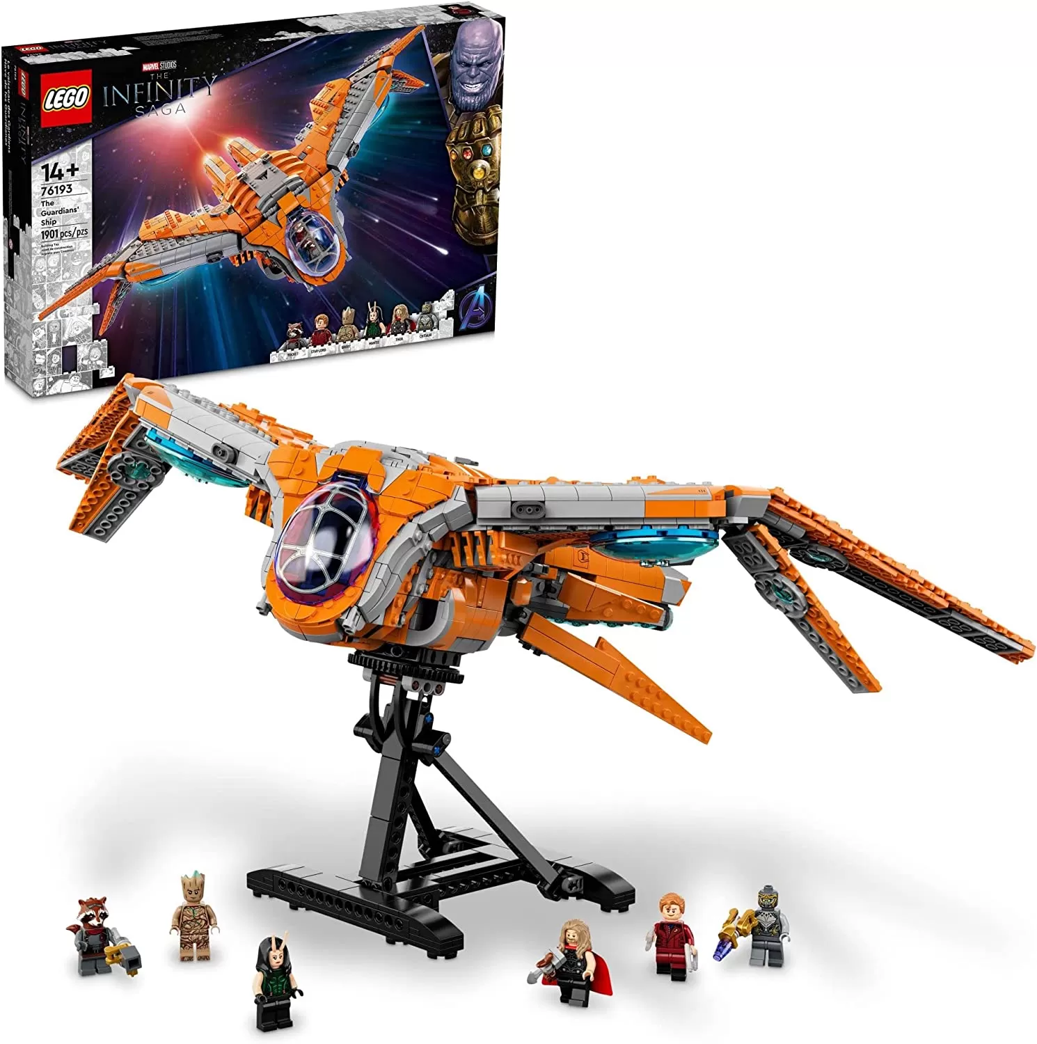 - 76193 SUPER HEROES THE GUARDIANS SHIP