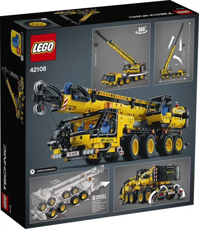 - 42108 TECHNIC MOBILE CRANE