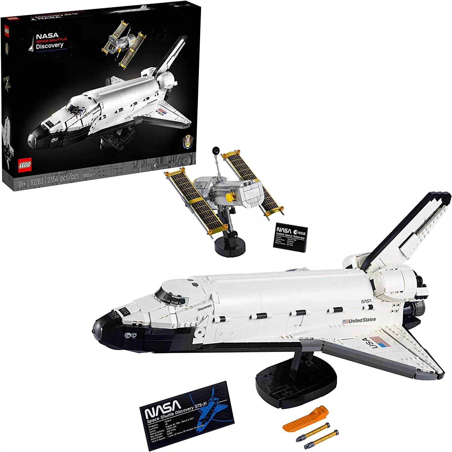- 10283 ICONS NASA SPACE SHUTTLE DISCOVERY