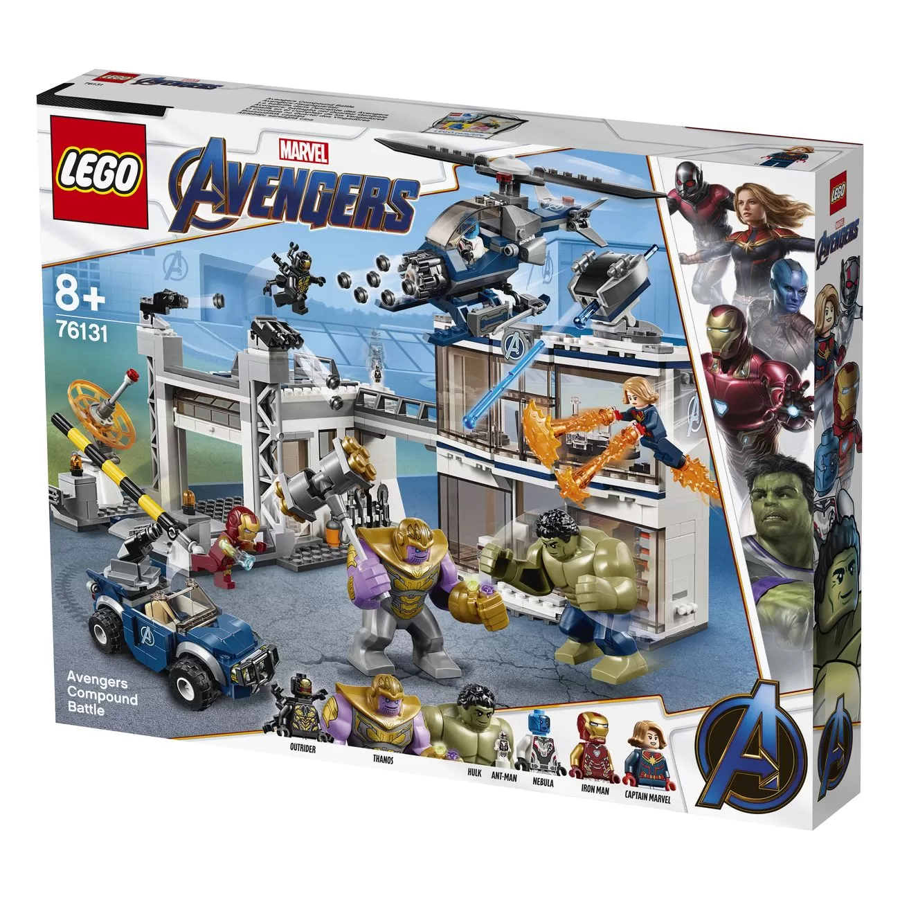 - MARVEL SUPER HEROES AVENGERS COMPOUND BATTLE 76131