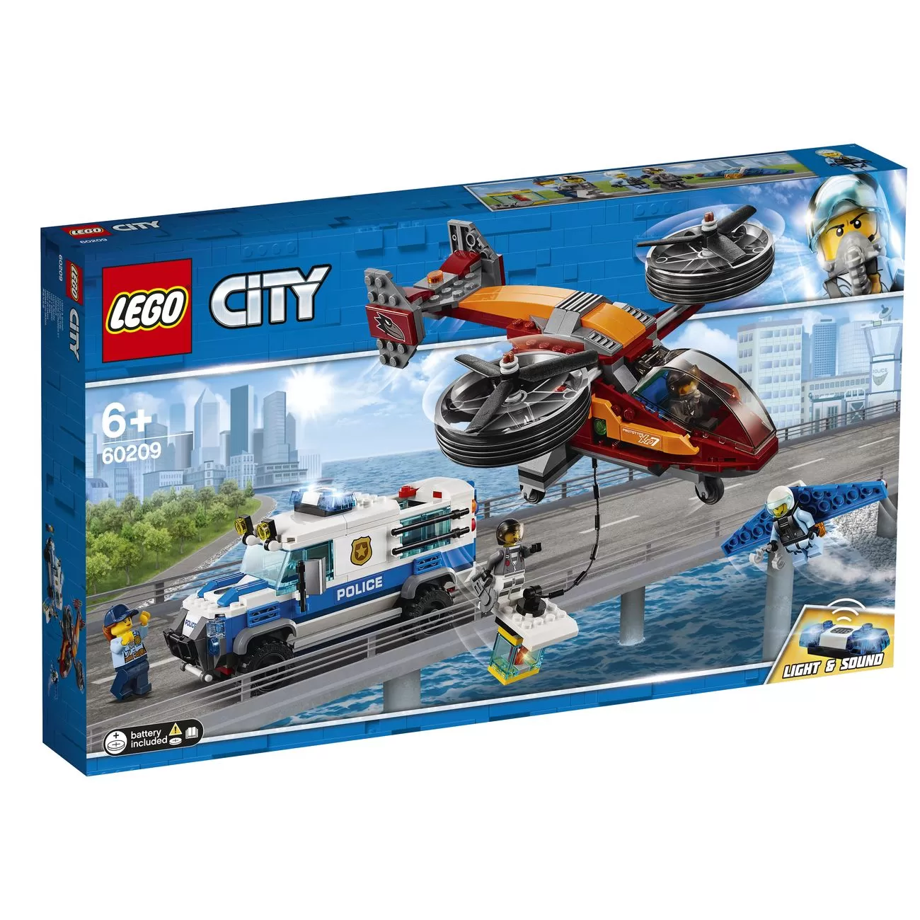 - CITY SKY POLICE DIAMOND HEIST 60209