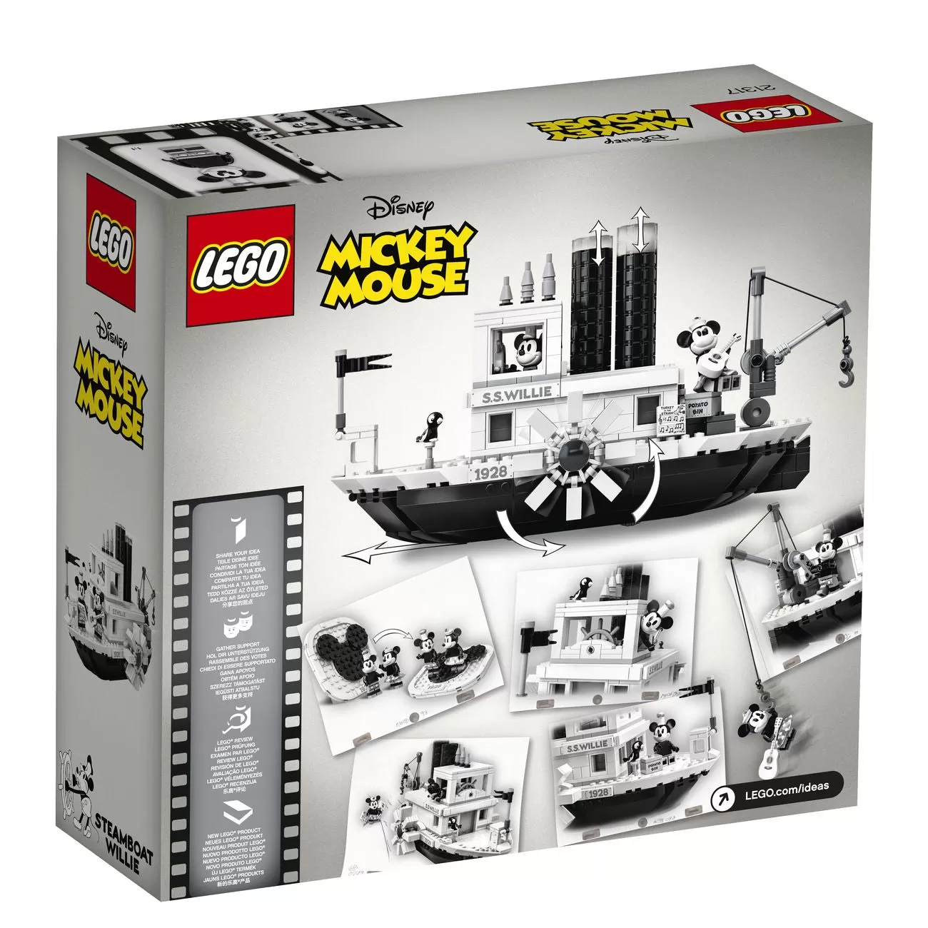 - 21317 IDEAS STEAMBOAT WILLIE