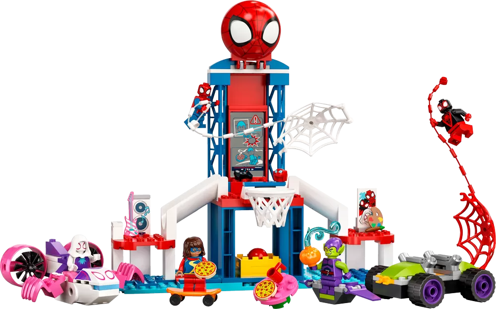 - 10784 MARVEL SPIDEY SPIDER-MAN WEBQUARTERS HANGOUT