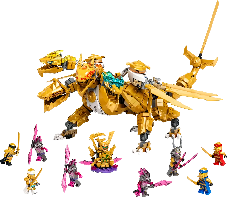 - 71774 NINJAGO LLOYD'S GOLDEN ULTRA DRAGON