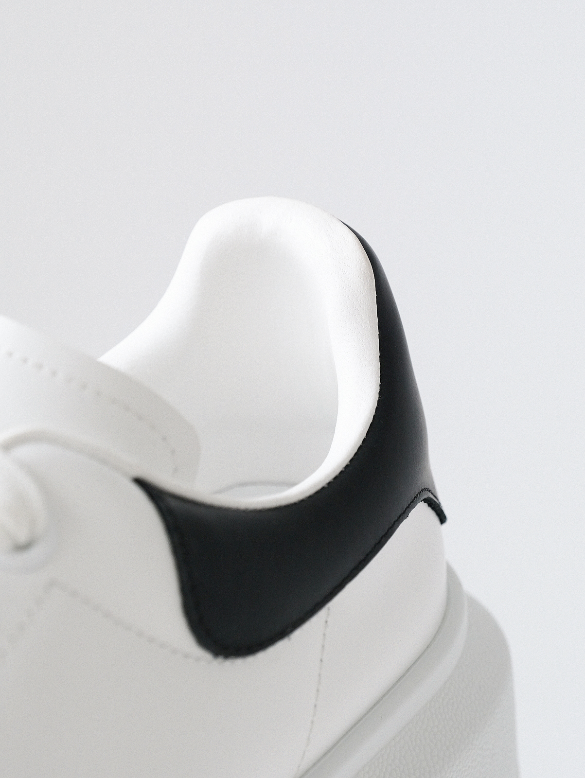 McQueen's classic little white shoes