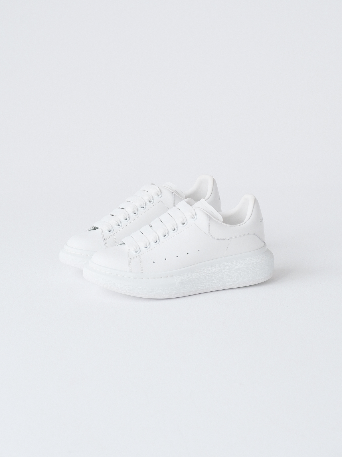 McQueen's classic little white shoes