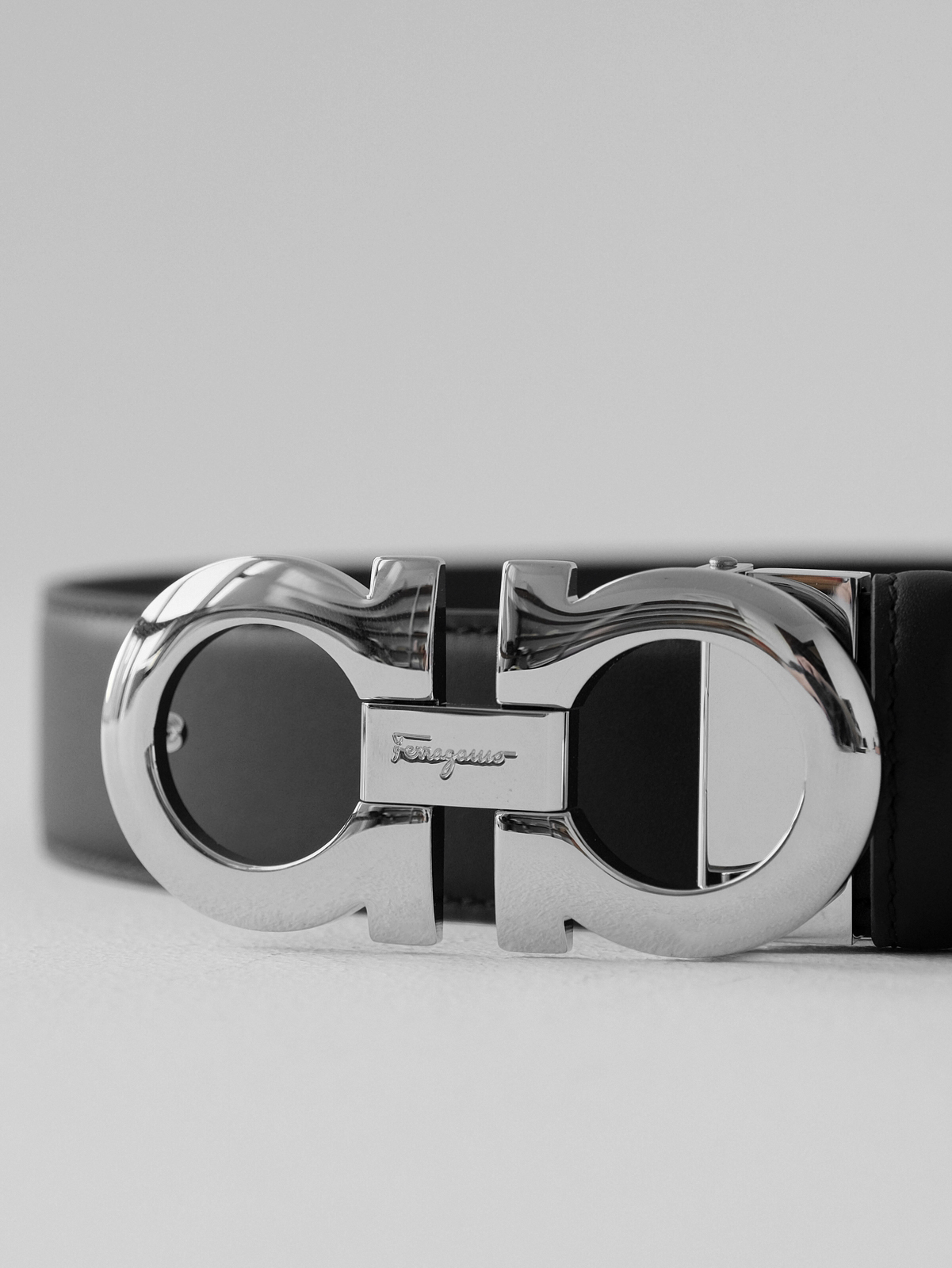 Ferragamo * Muliang silver buckle