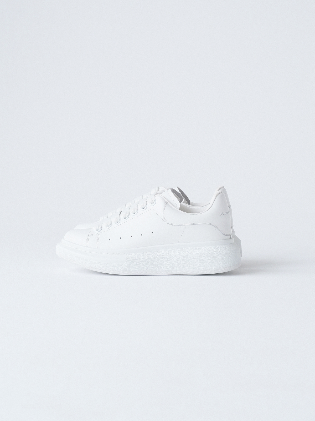 McQueen's classic little white shoes