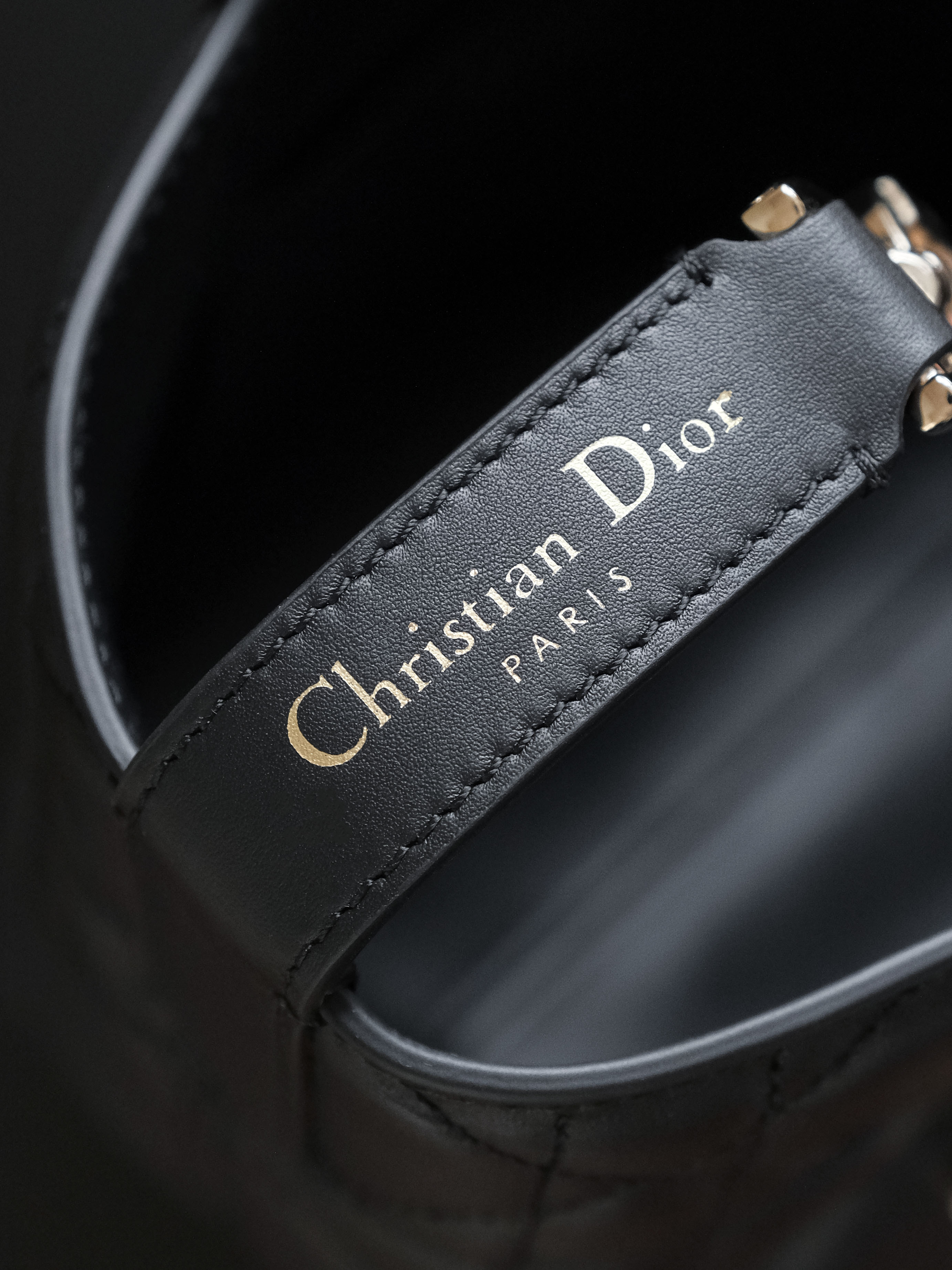 Dior Lady Soft Cannage Tote Bag – Black Lambskin Handbag