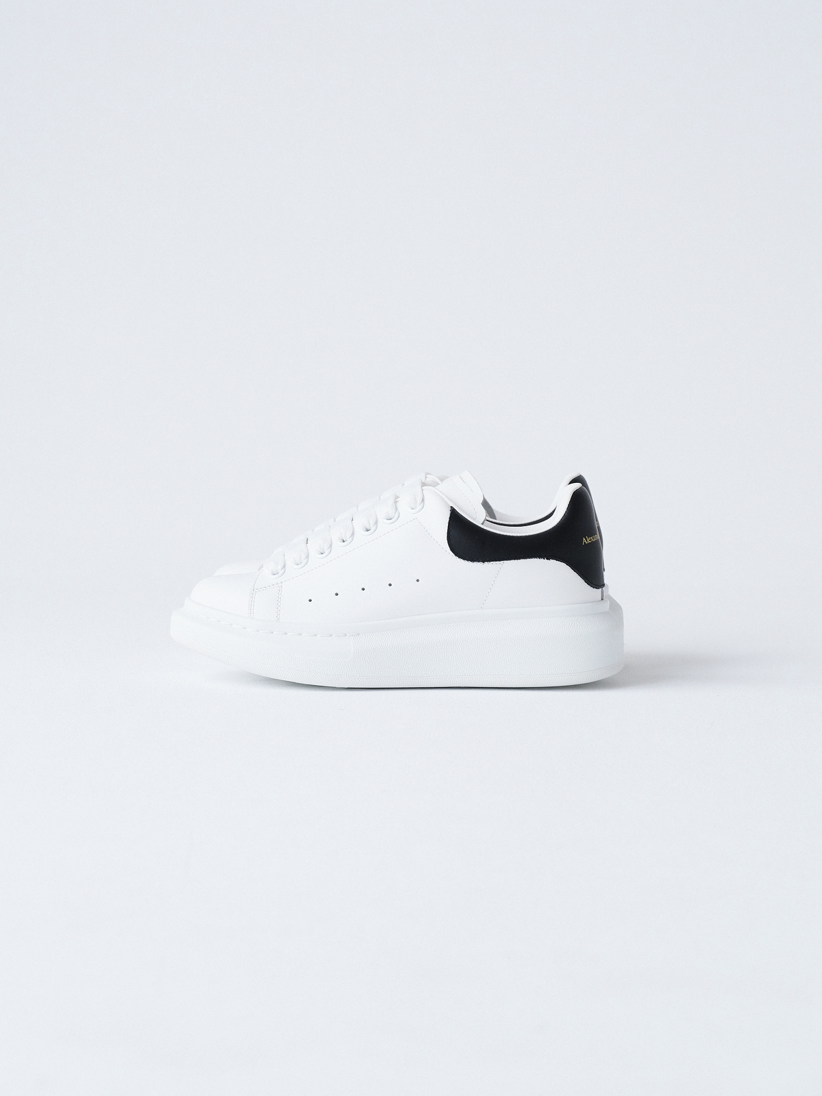 McQueen's classic little white shoes
