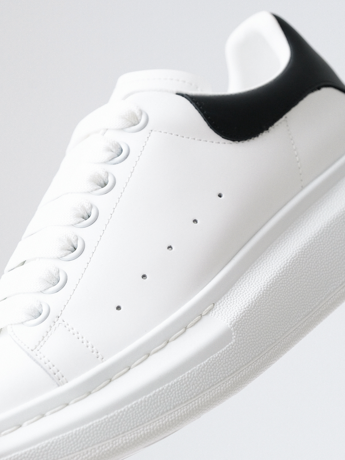 McQueen's classic little white shoes
