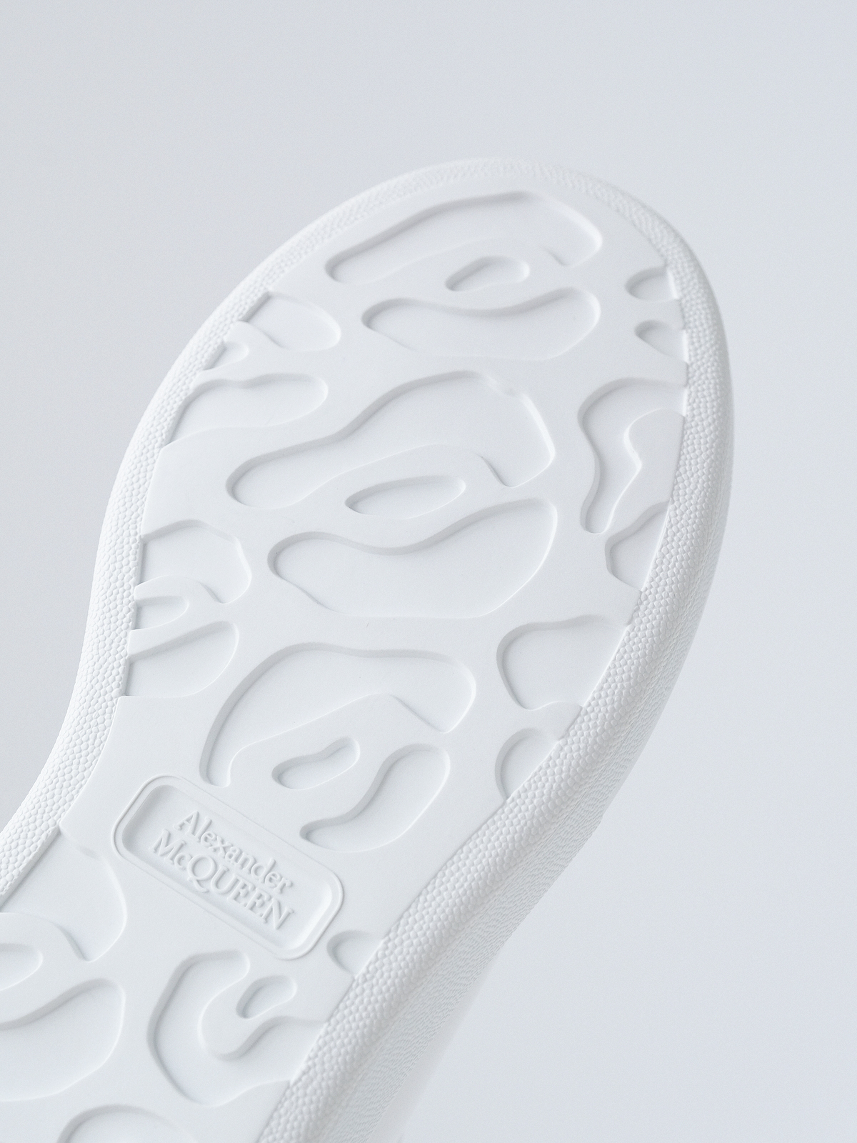 McQueen's classic little white shoes