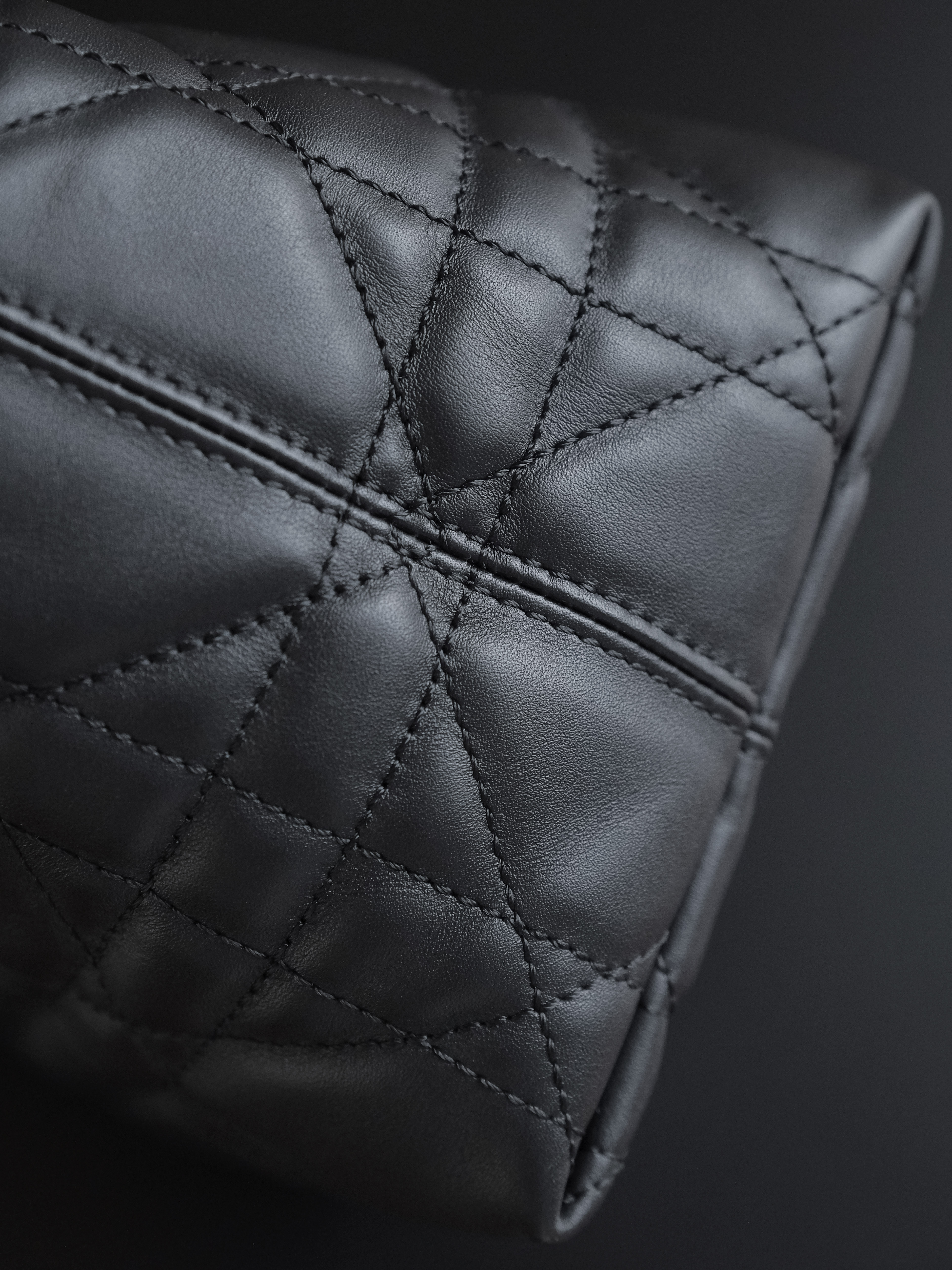 Dior Lady Soft Cannage Tote Bag – Black Lambskin Handbag