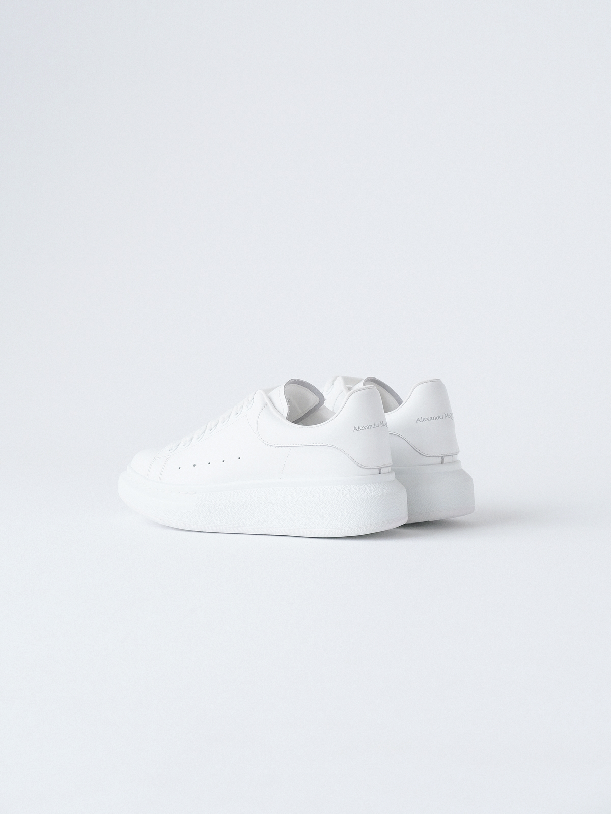McQueen's classic little white shoes