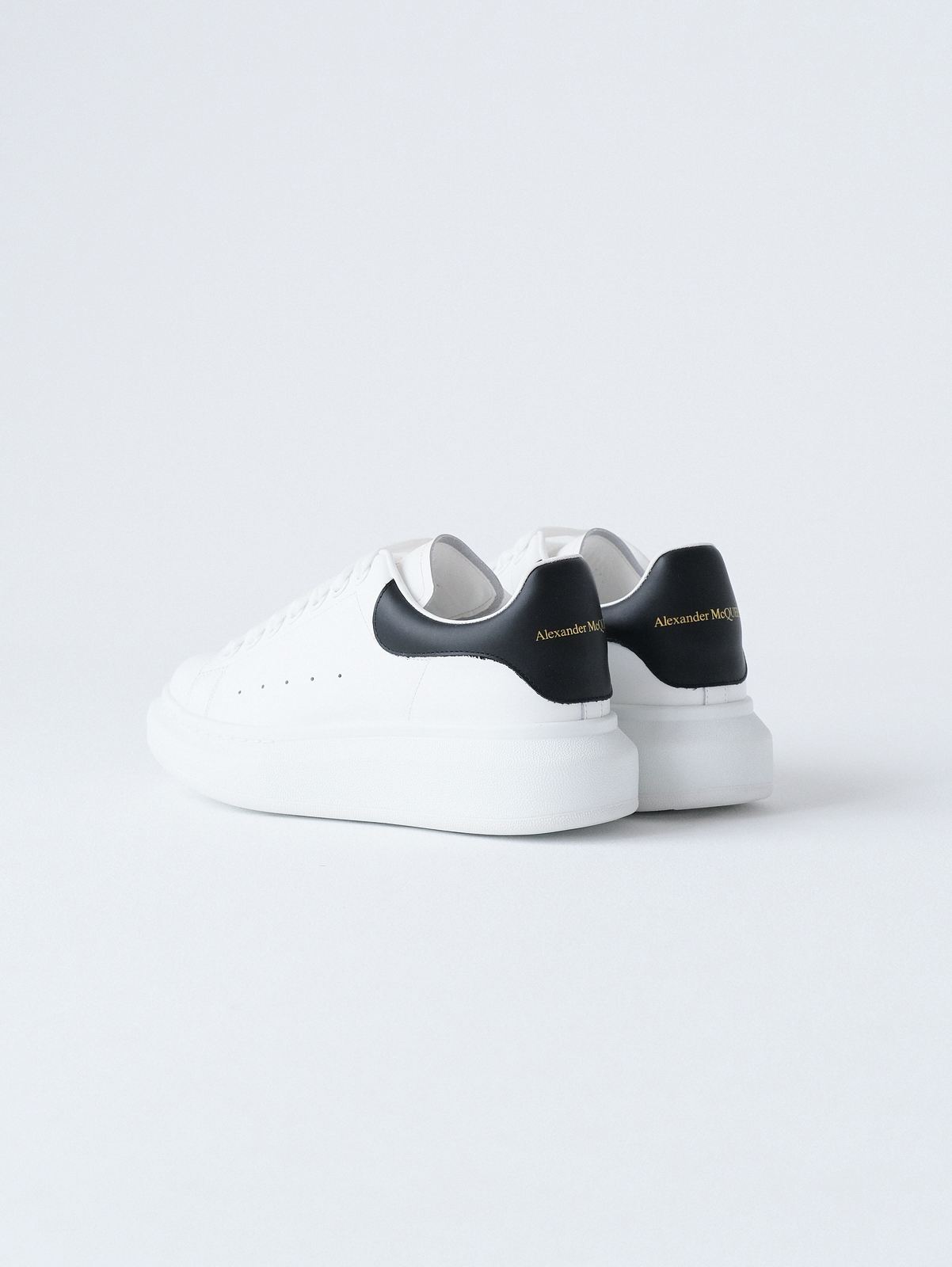 McQueen's classic little white shoes