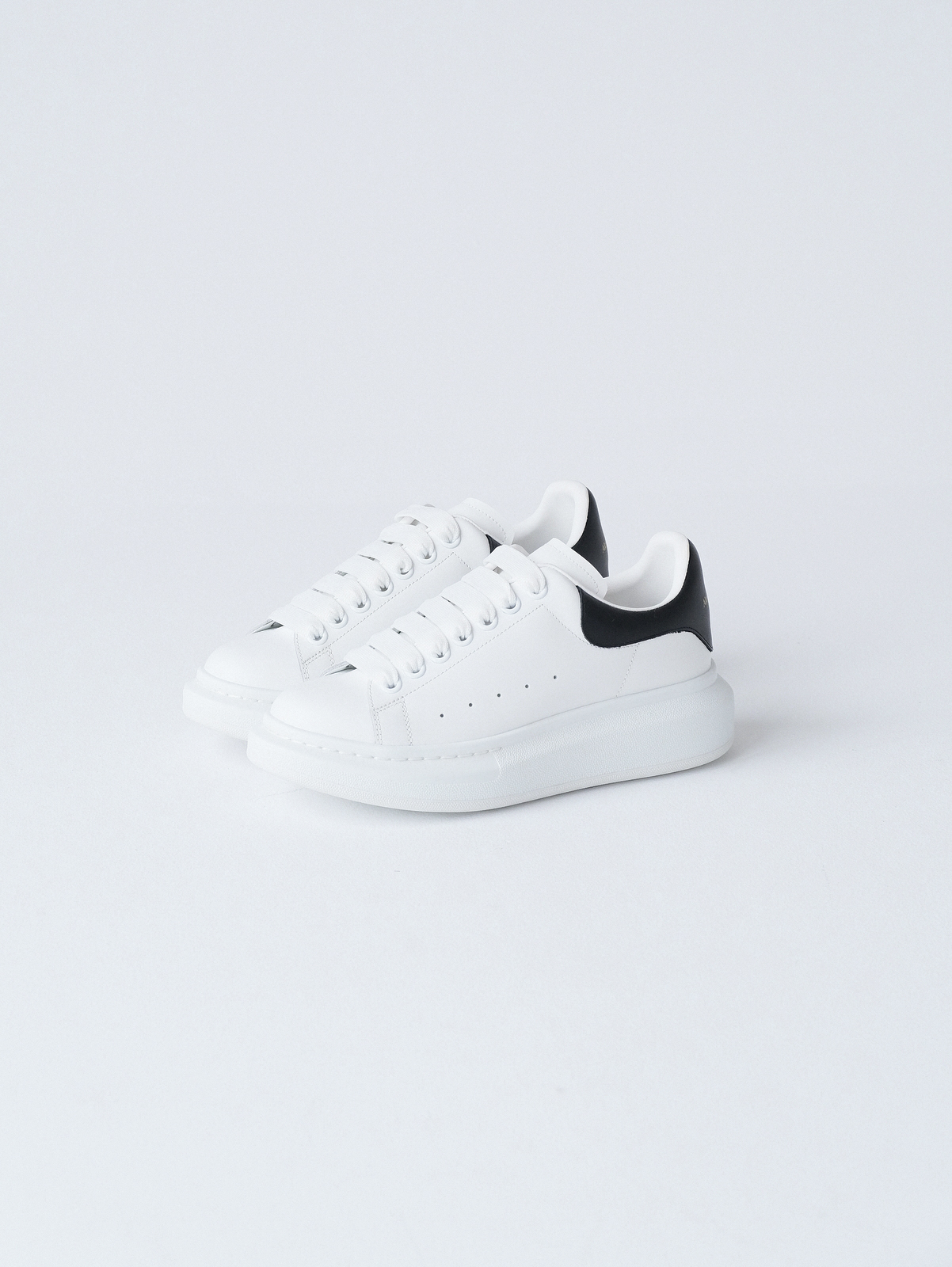 McQueen's classic little white shoes